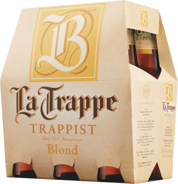 La Trappe blond set van 6 flesjes á 0,30 liter La Trappe blond set van 6 flesjes á 0,30 liter